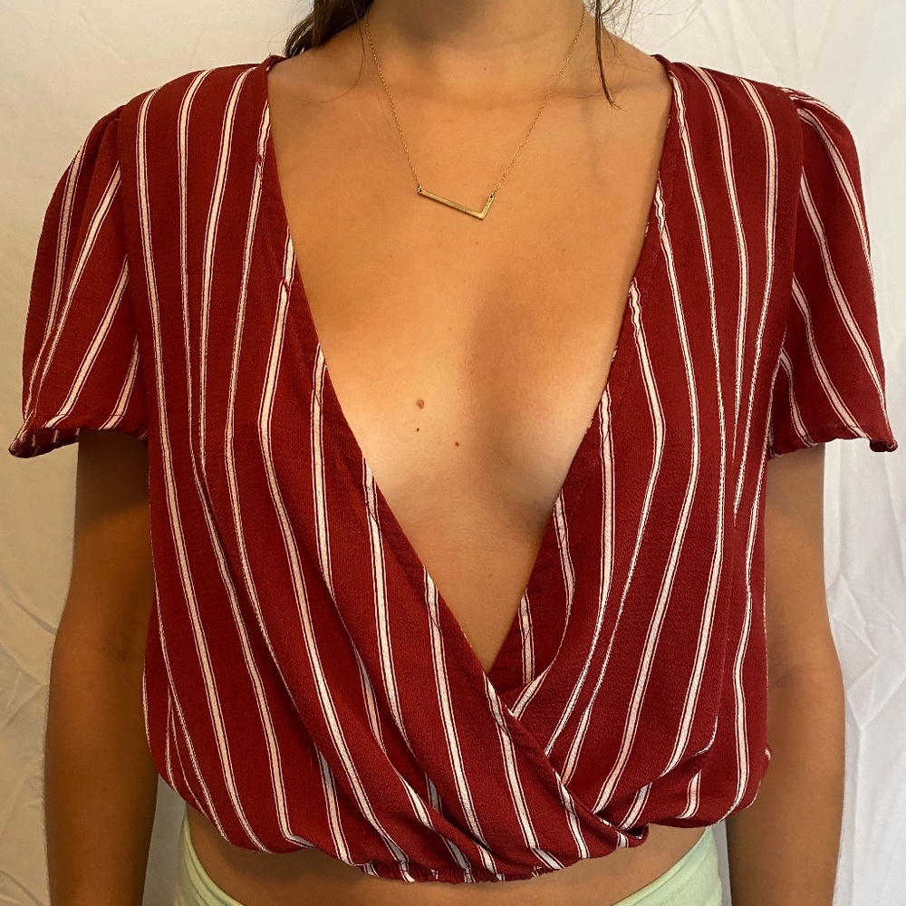 "The Outfit" Open front shirt.